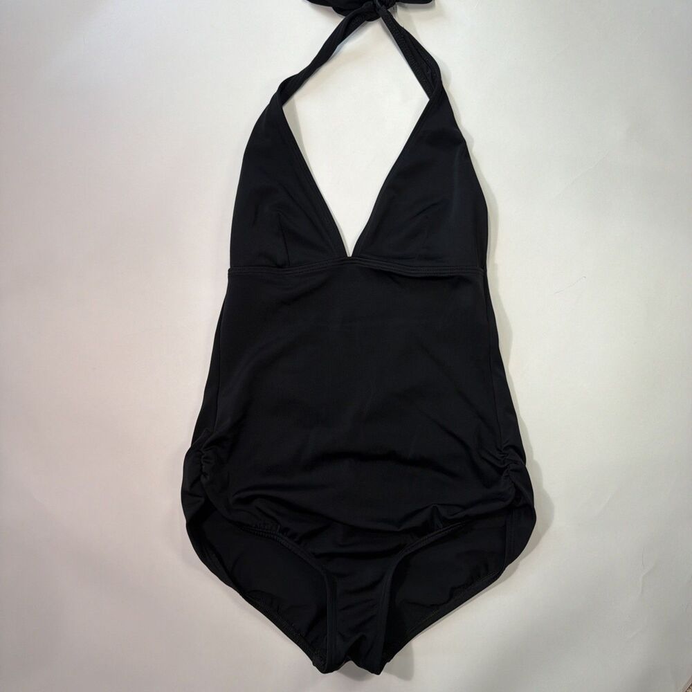 Martin & Osa Women’s Low Back Black Be Piece Bathing Suit Size 6